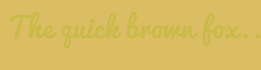Image with Font Color CABB49 and Background Color DBBD63